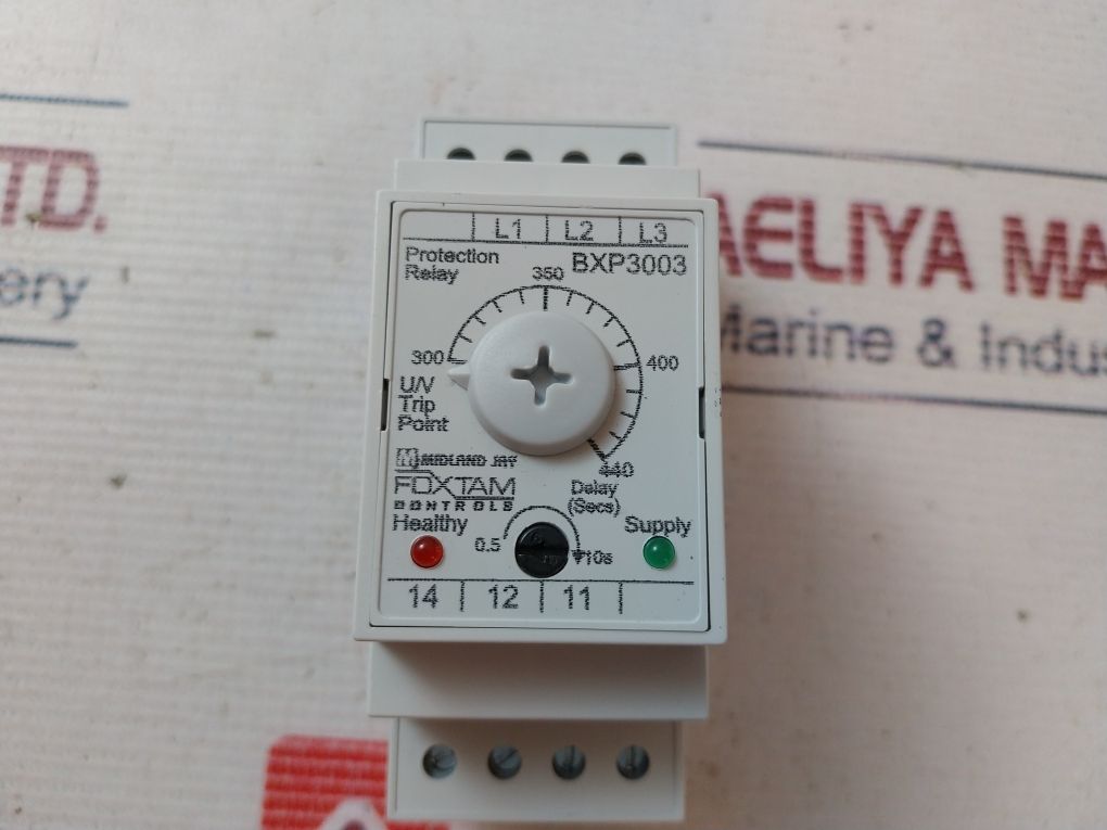 Foxtam Bxp3003 Supply Monitoring Relay 250V~3A