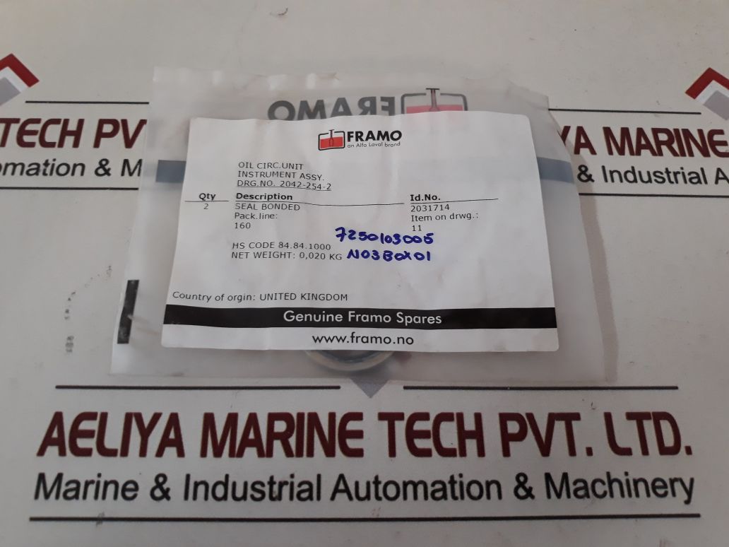 Framo 2031714 Seal Bonded