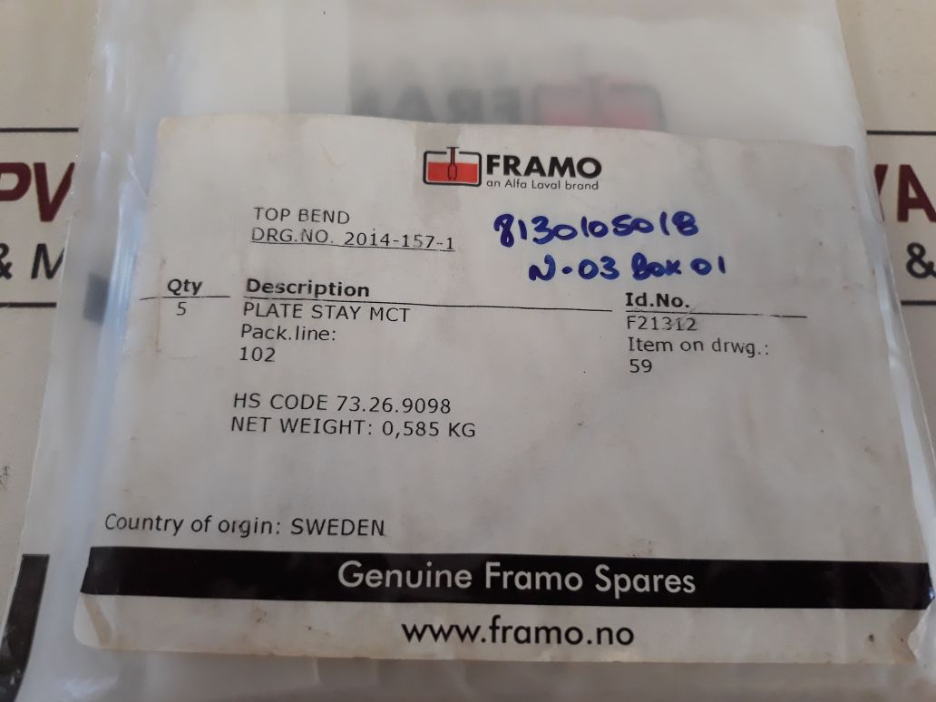 Framo Plat Stay Mct