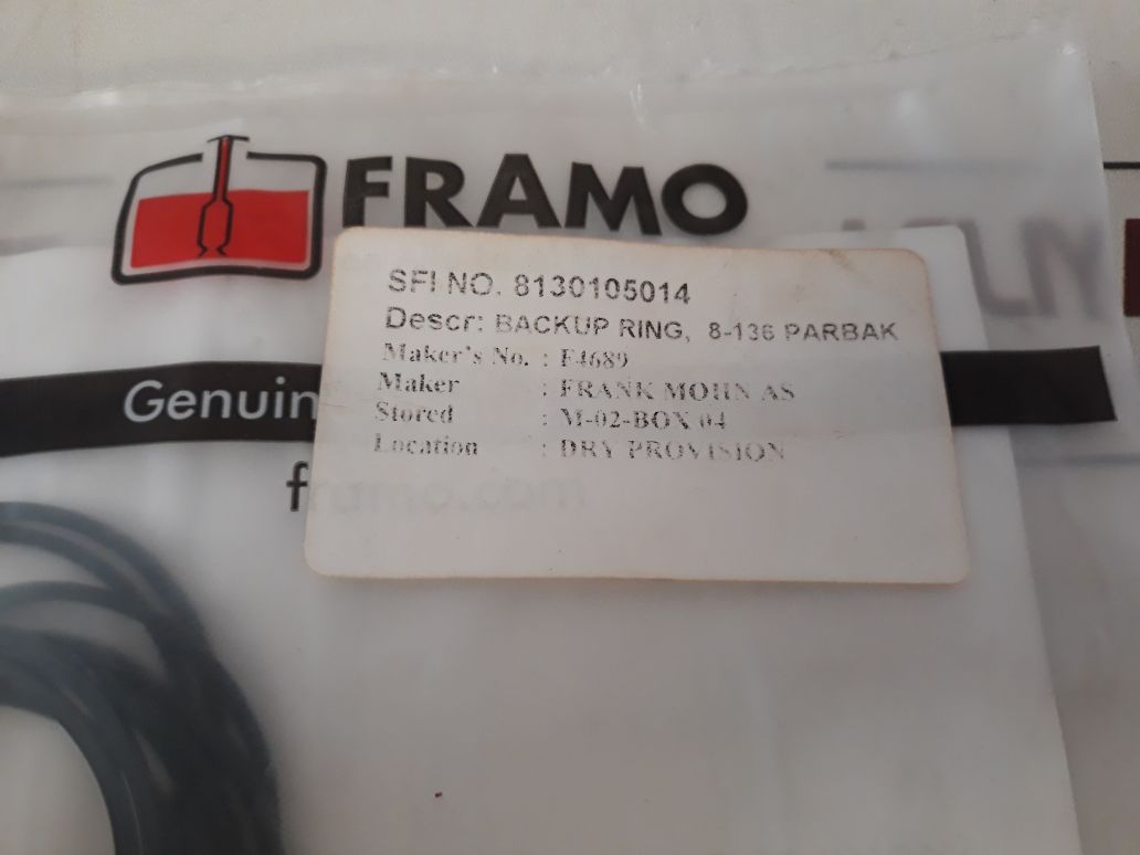 Framo F4689 Backup Ring