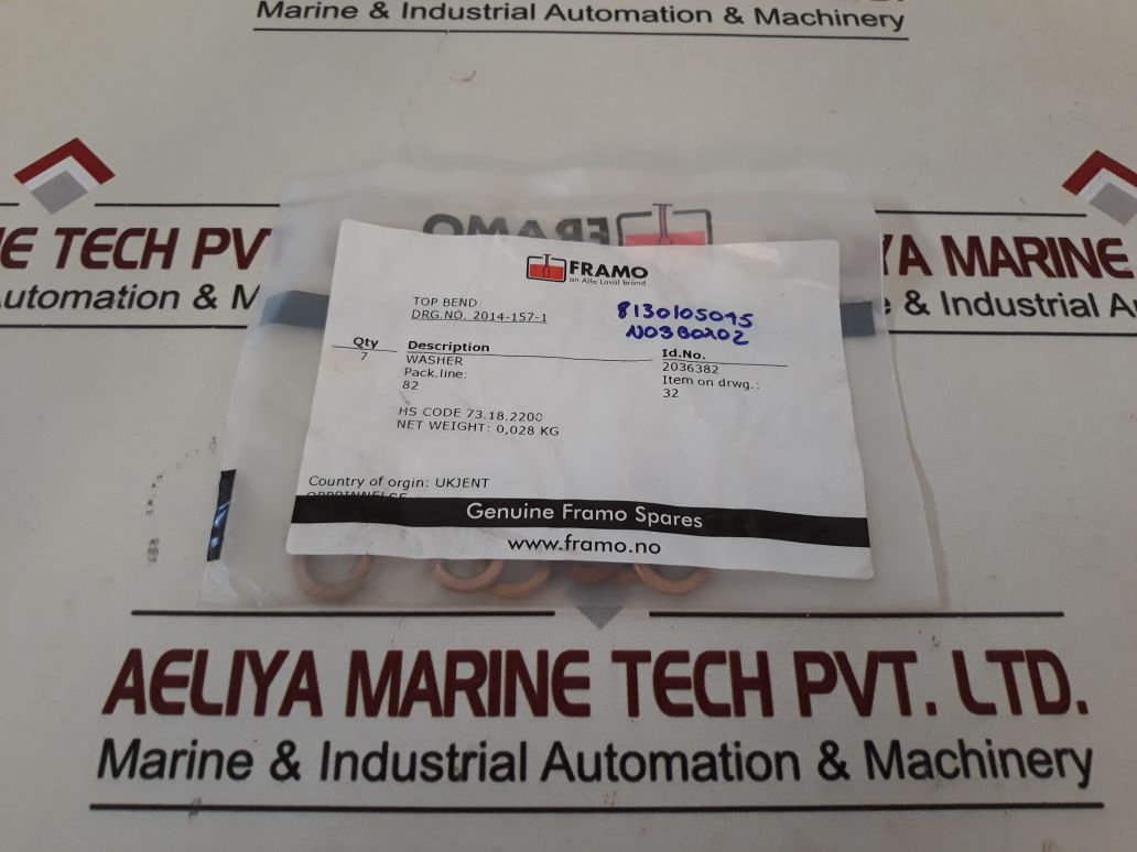 Framo 2036382 Washer