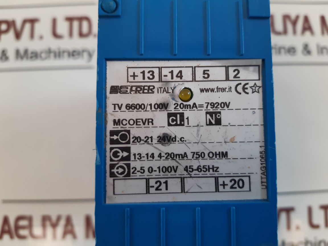 Frer Uttag1065.1 Rpm Transducer Mcoevr