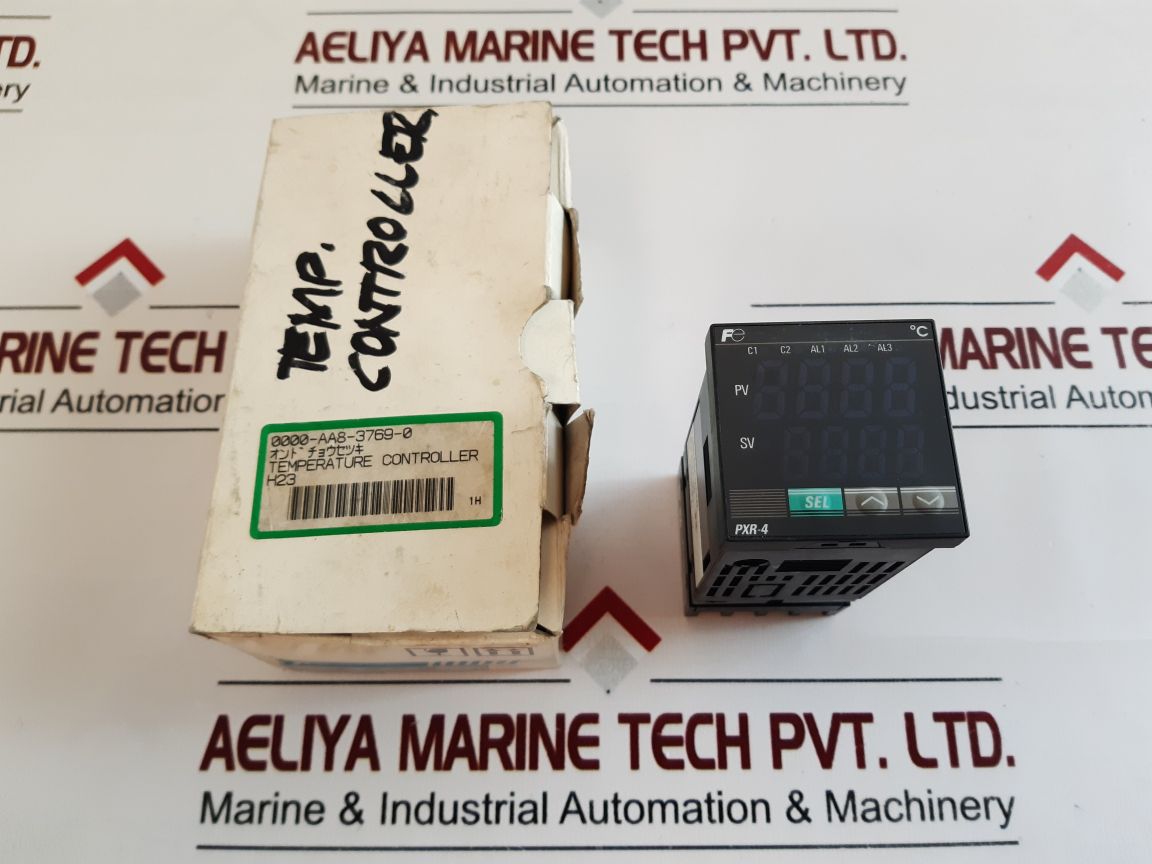 Fuji Pxr4Tas1-0V000 Temperature Controller Pxr-4 With Tp48Sb Base