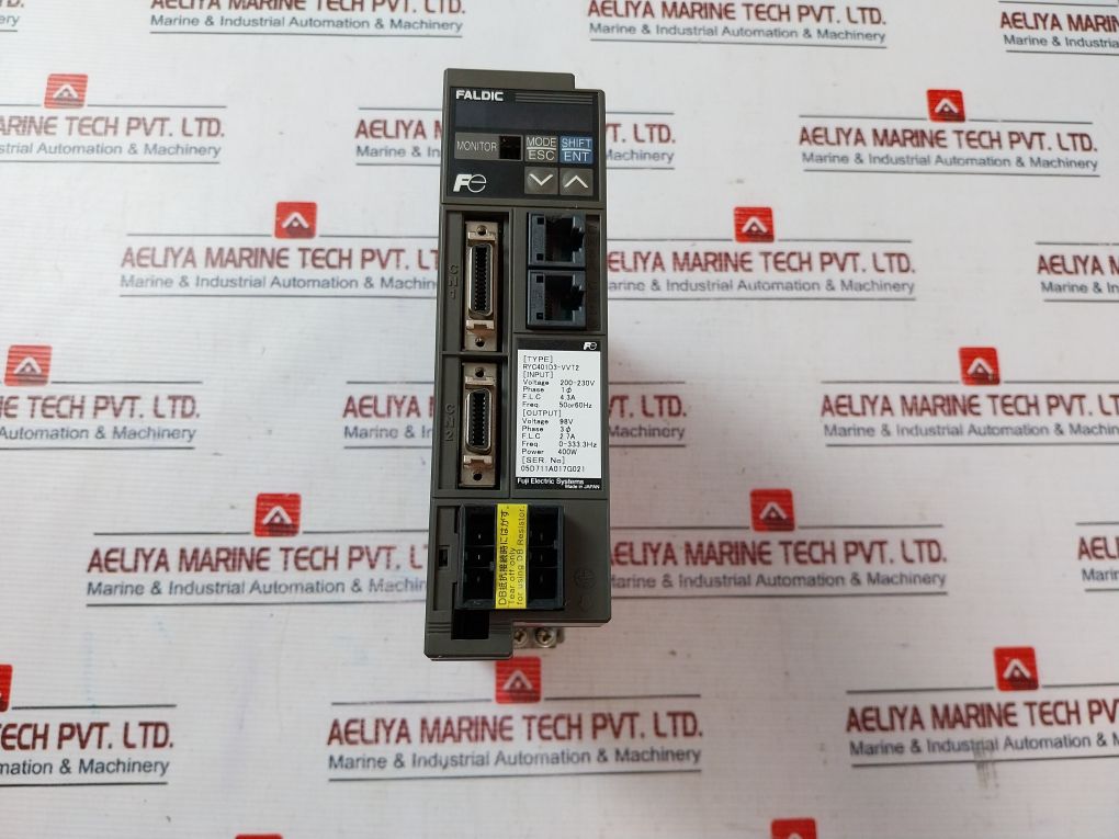Fuji Electric Ryc401D3-vvt2 Single Phase Servo Amplifier 200-230V 50/60Hz