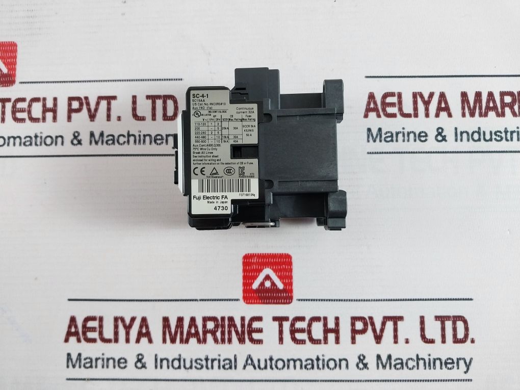 Fuji Electric Sc-4-1 Magnetic Contactor Auxiliary Relay