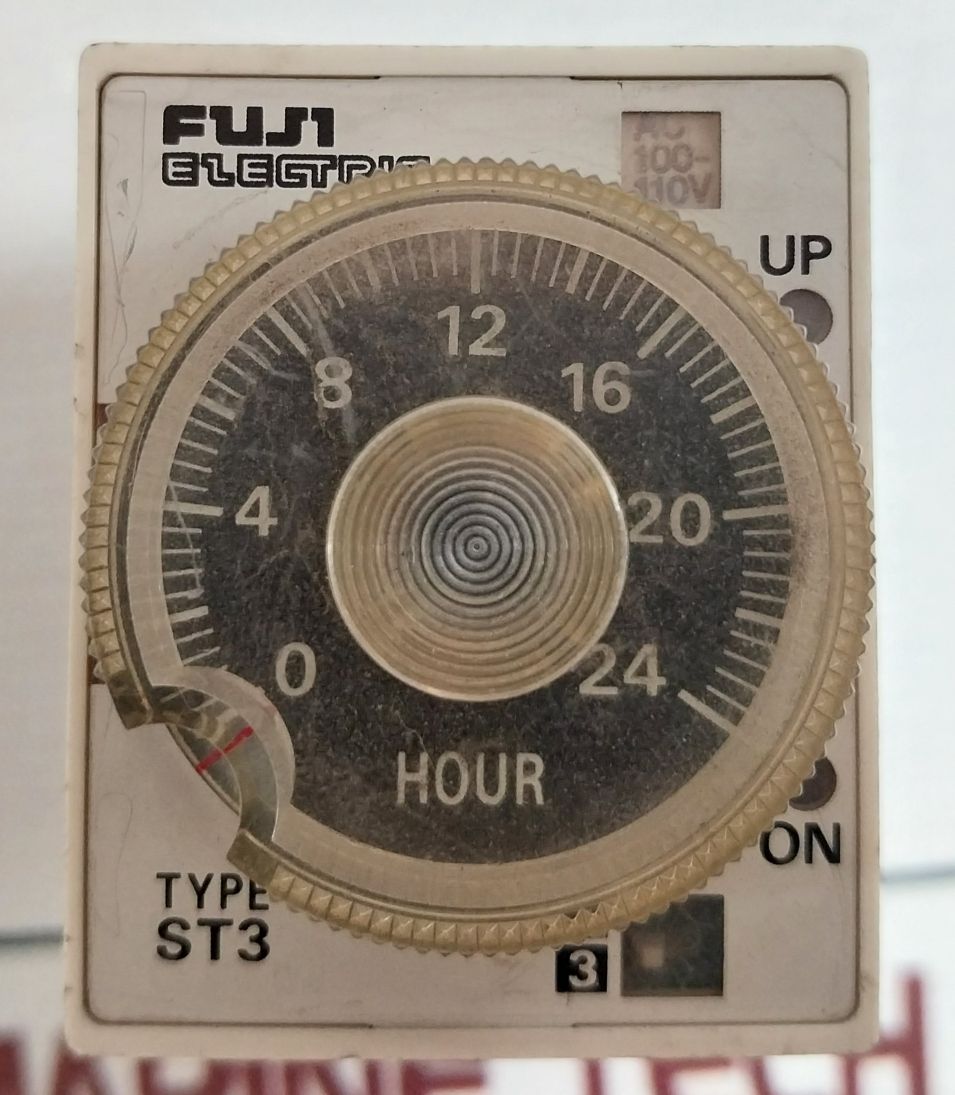 Fuji Electric St3P A-g Super Timer Multi-range Relay 100-110V 50/60Hz