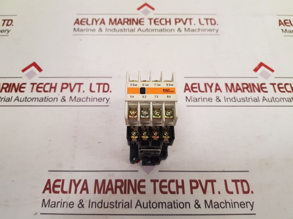 Fuji Electric Sh-4 Contactor With Sz-a22 Auxiliary Contact Block