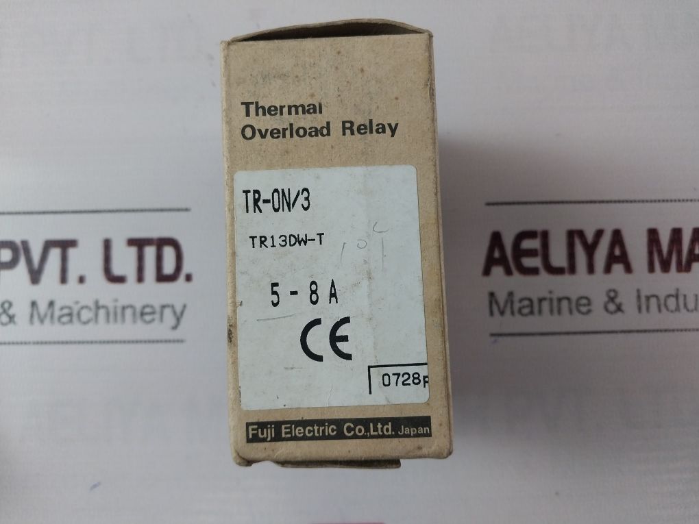 Fuji Electric Tr-0N/3 Tr13D Thermal Overload Relay