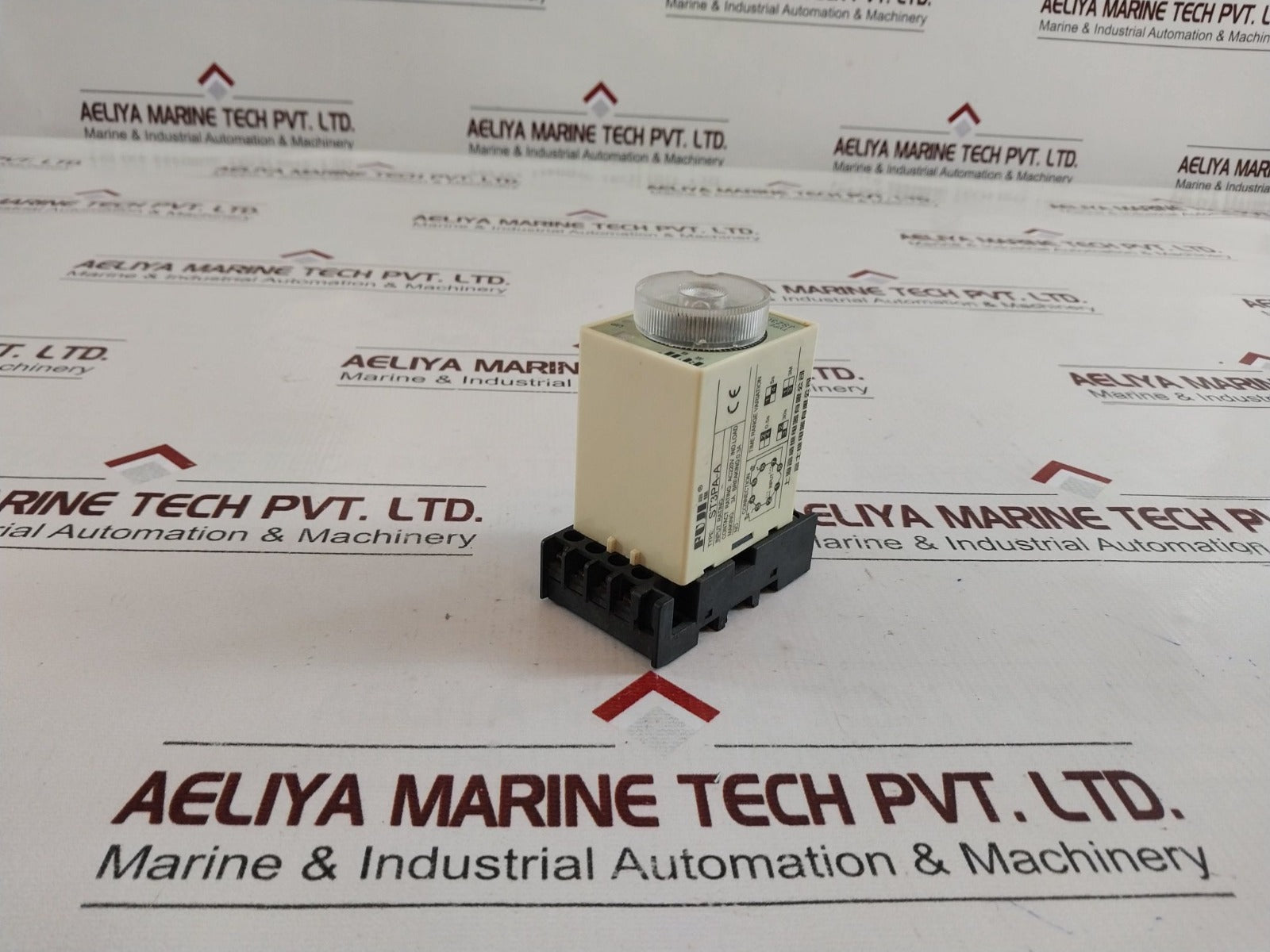 Fuji St3Pa-a Time Delay Relay Jsz3 (St3) 0-5 Sec. With Socket
