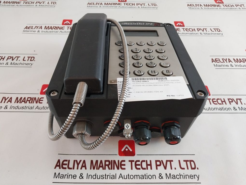 Funke+Huster Fernsig Fhf11286180 Explosion Proof Voip Telephone 70-6302-00863