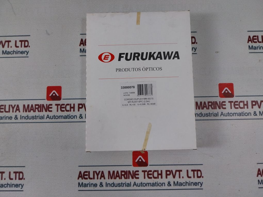 Furukawa 0484-02-0256 Optical Patch Cord Duplex 62.5 Mm