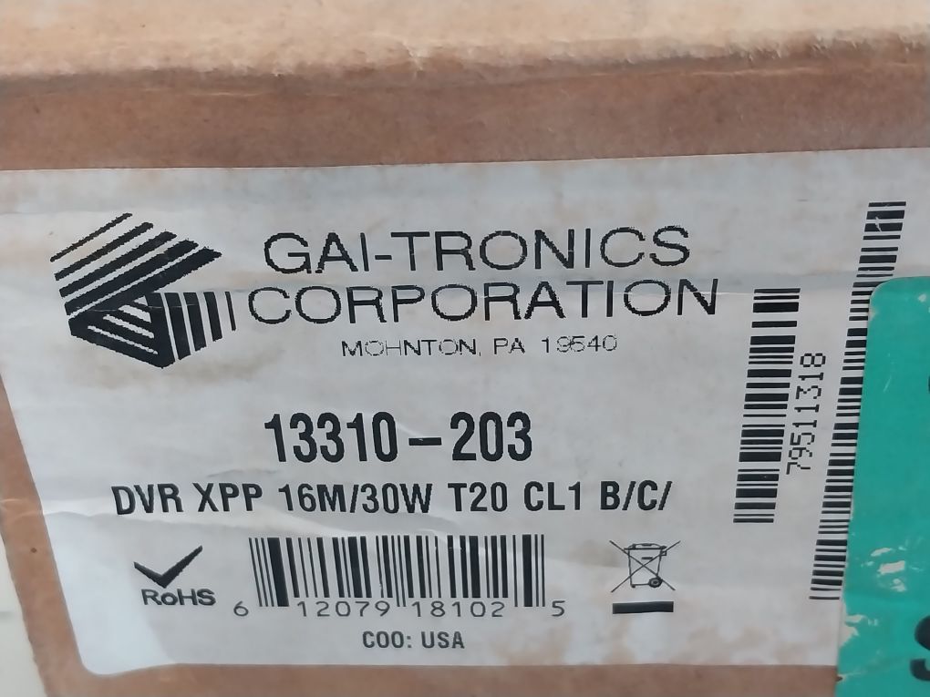 Gai-tronics 13310-203 Explosion-proof Loudspeaker For Hazardous 30W