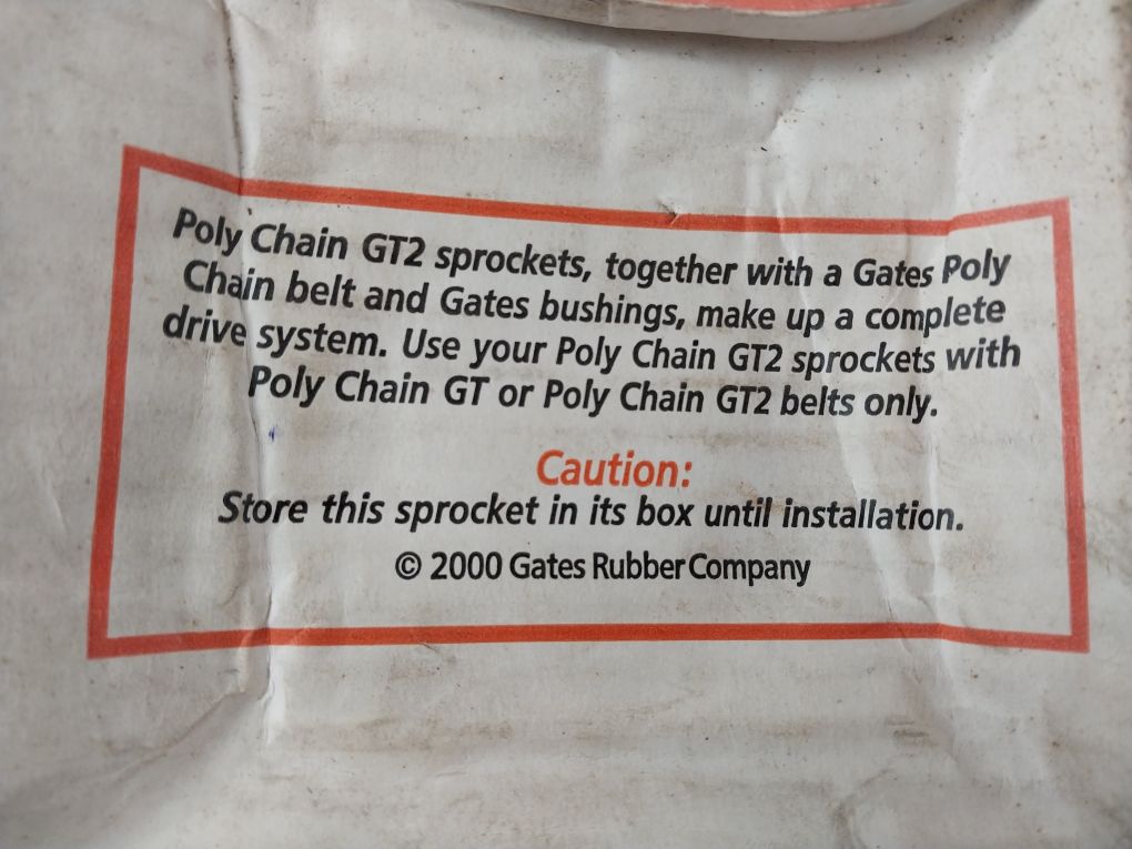 Gates 14Mx-28S-20 Poly Chain Gt2 Sprocket