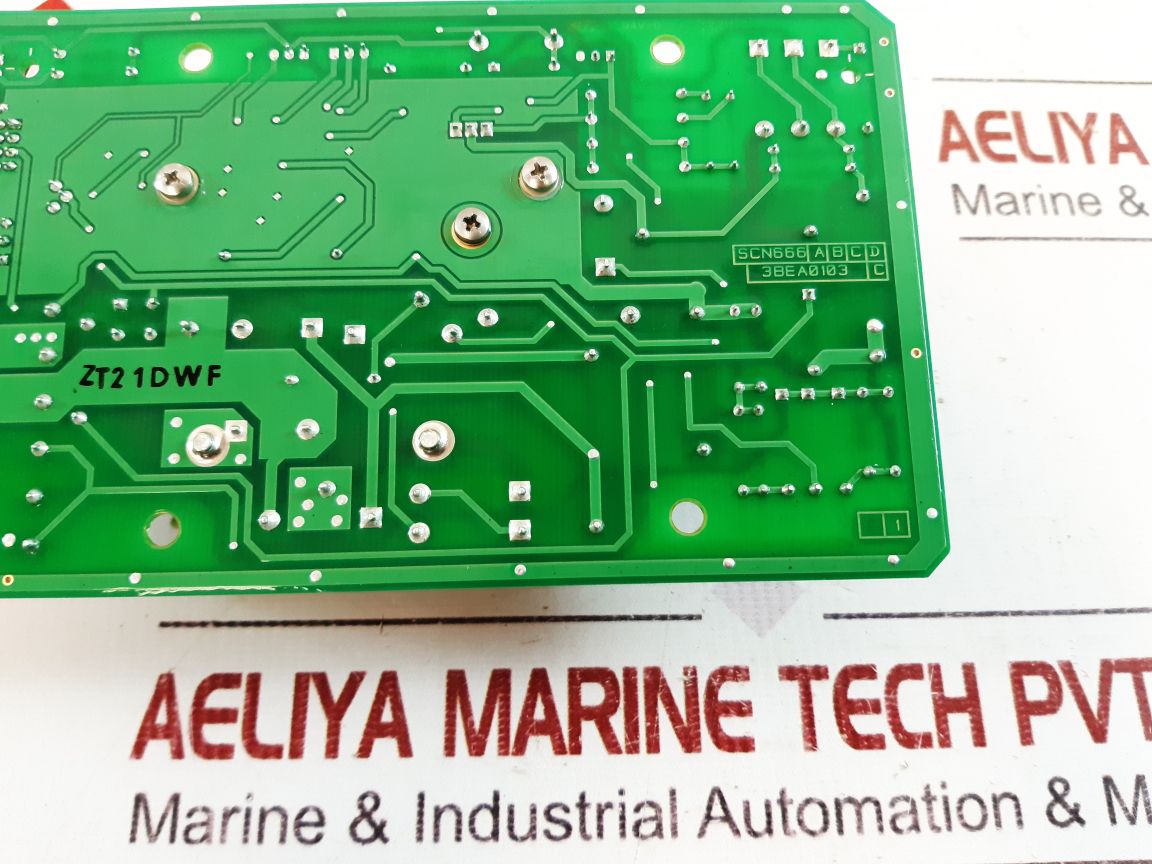 Ge Scn666 Thyristor Firing Card