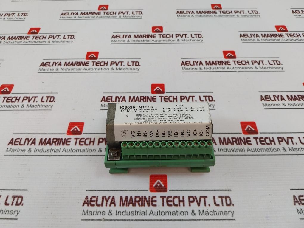 Ge Fanuc Ic693Ptm101A Power Transducer Module Umk-se 11,25