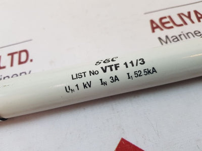 Gec Fusegear Vtf 11Kv/3A Av Fuse Fm1