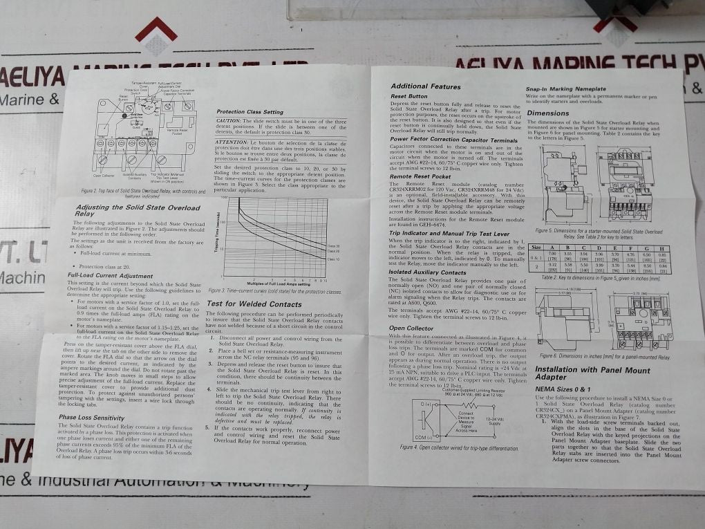 General Electric Cr306E002#**Xaaaal Magnetic Contactors, Starters & Reversers