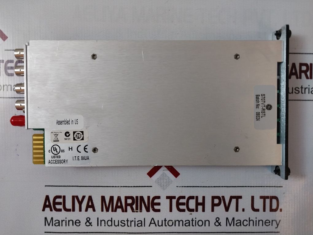 General Electric Fiber Options S707Vt-rstl 4 Channel Digital Video Transmitter