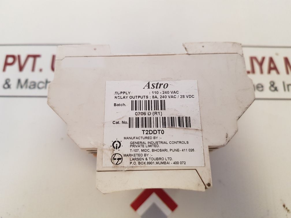 Astro T2Ddt0 Time Switch 110-240 Vac 28 Vdc