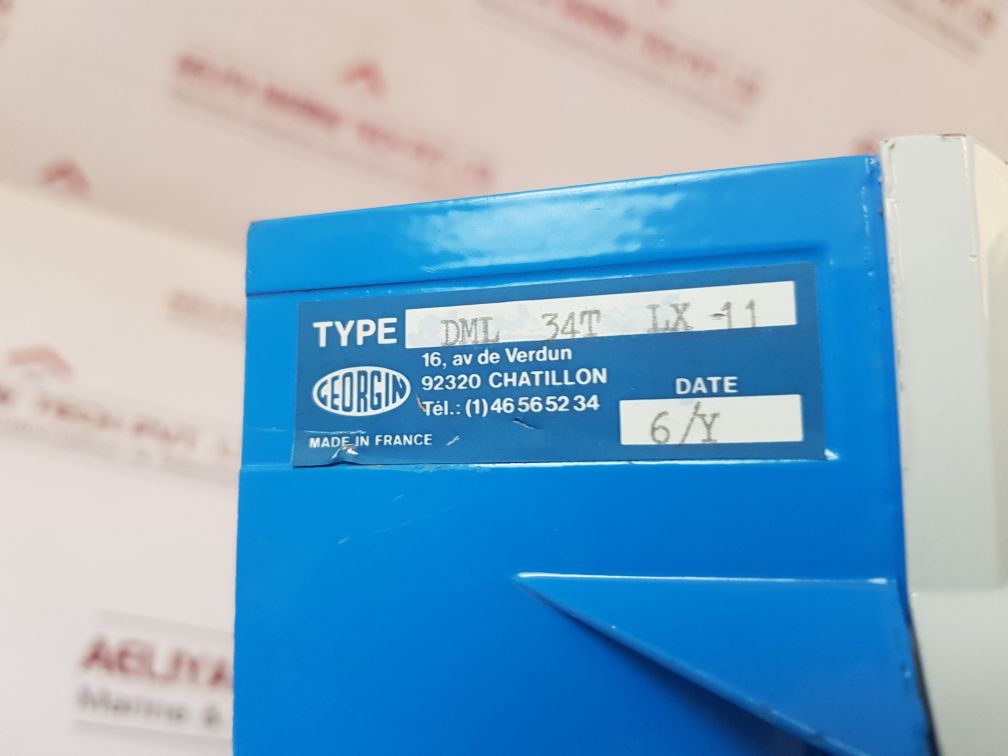 Georgin Dml 34T Lx 11 Pressure Switch