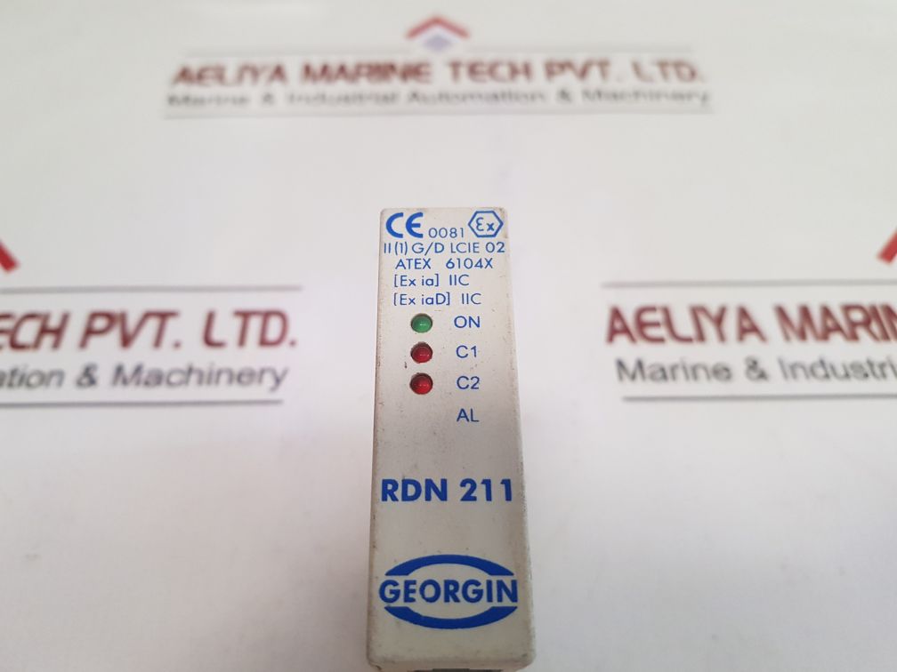 Georgin Rdn 211 Intrinsically Safe Relay