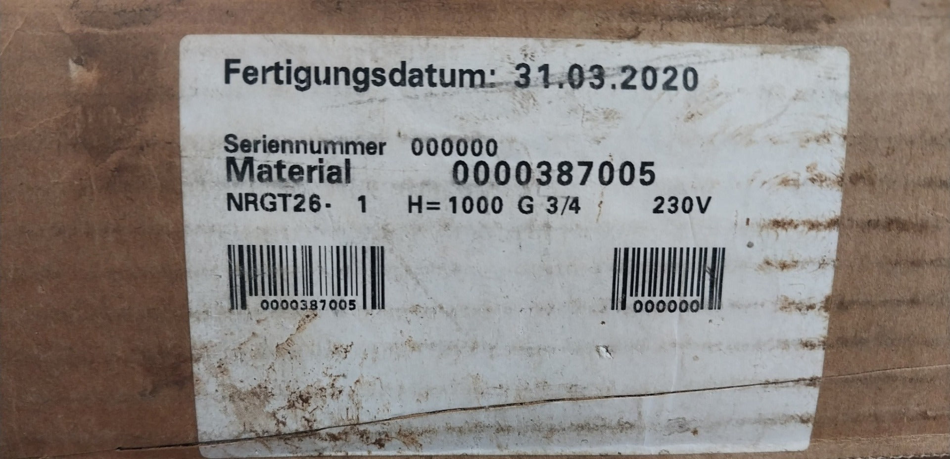 Gestra Nrgt 26-1 Level Monitoring Controller
