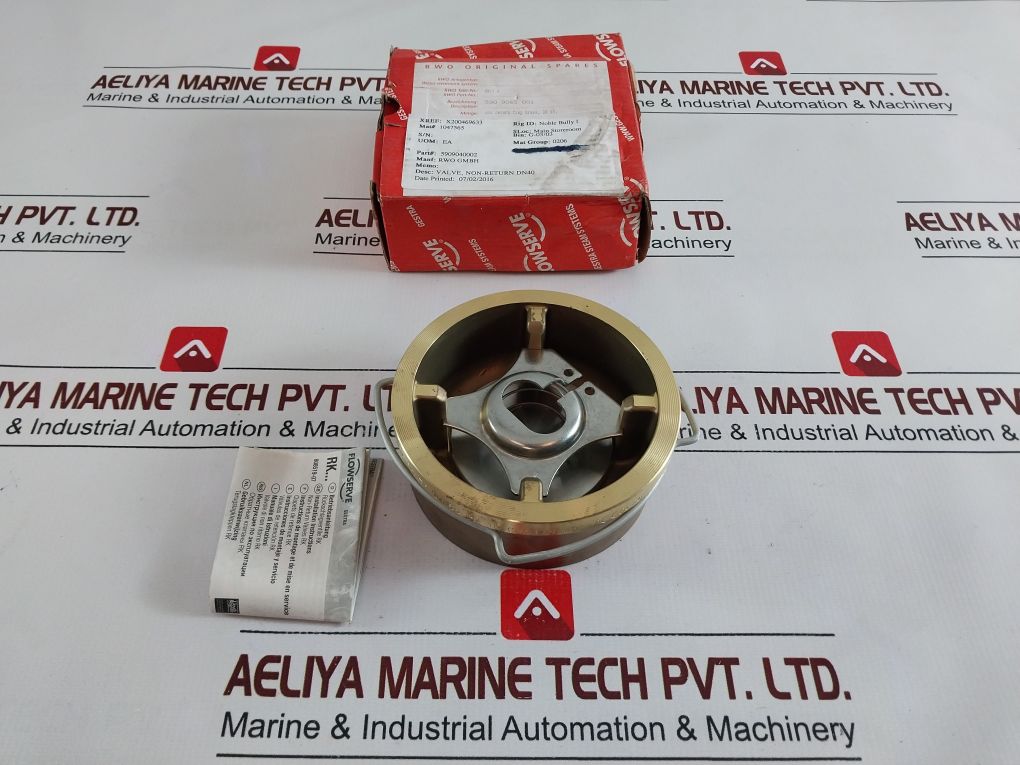 Gestra Rk 71,Dn 65 Hd Valve Pn16Cw617N