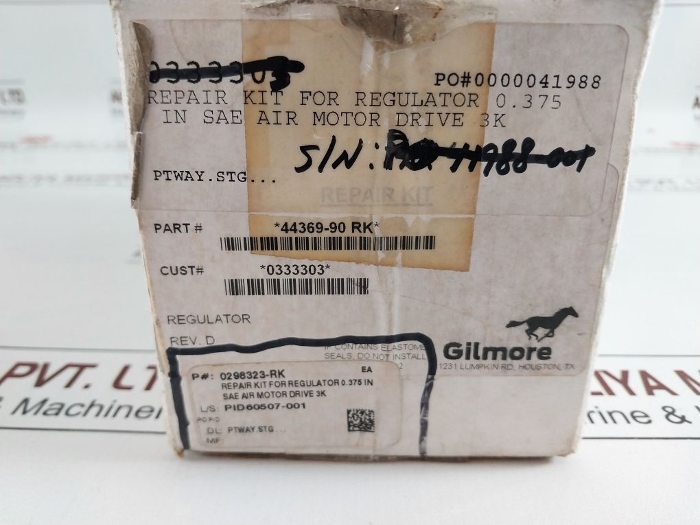 Gilmore 0298323-rk Repair Kit