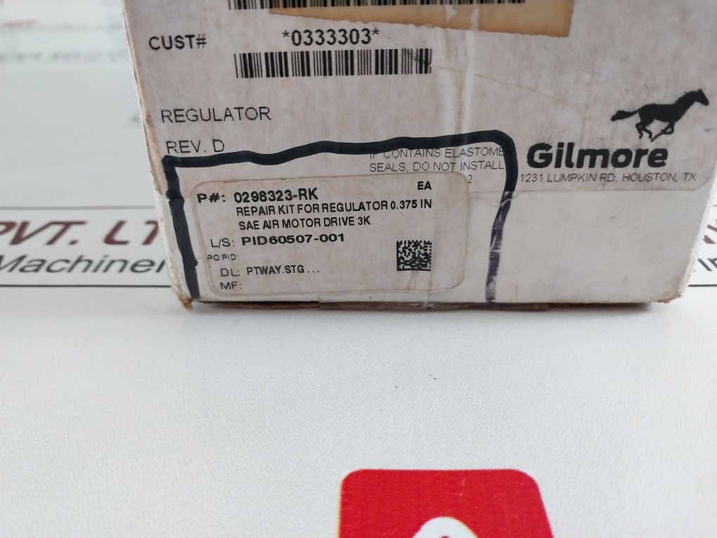Gilmore 0298323-rk Repair Kit