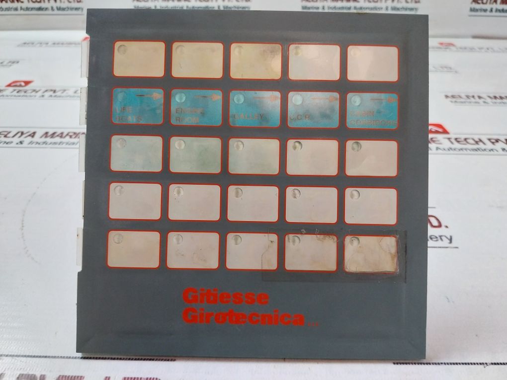 Gitiesse Girotecnica 9548 102 Alarm Annunciator