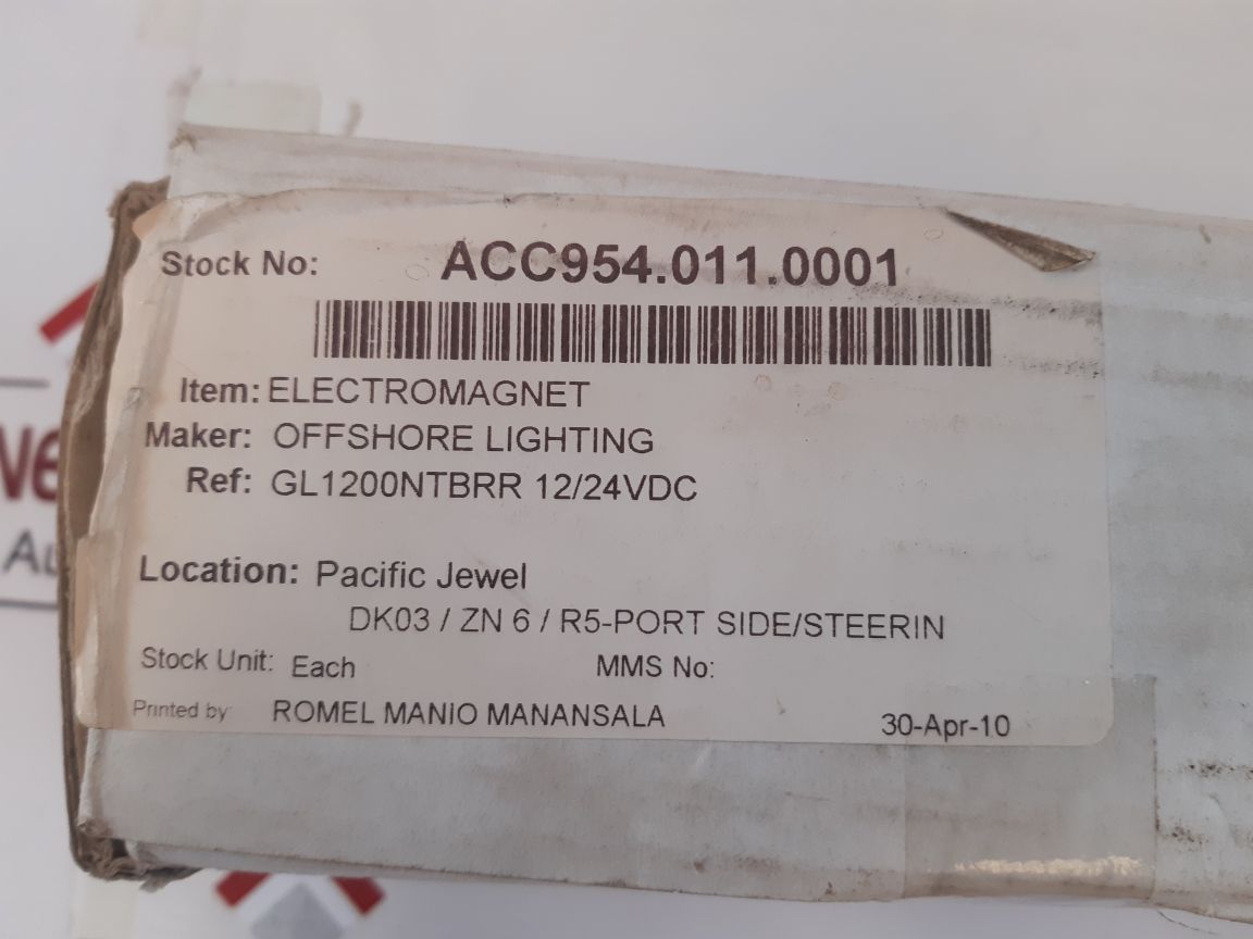 Gl1200Ntbrr Electromagnet