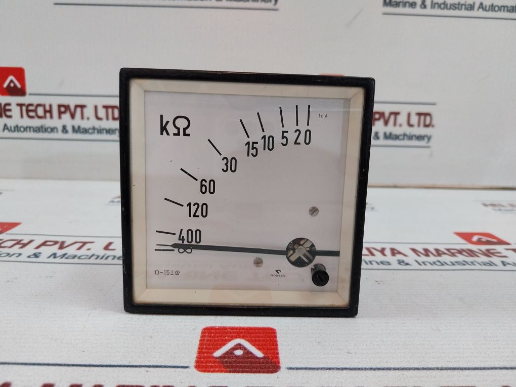 Gossen 0-400, ∞KΩ Meter