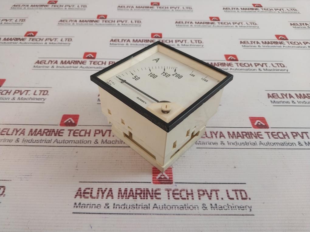 Gossen 200/5A Analog Ammeter 0-200/1200 A