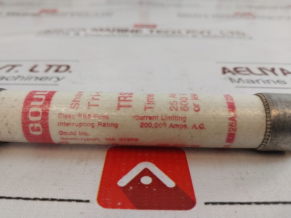 Lot Of 7X Gould Trs25R Time Delay Fuse 25 Amps