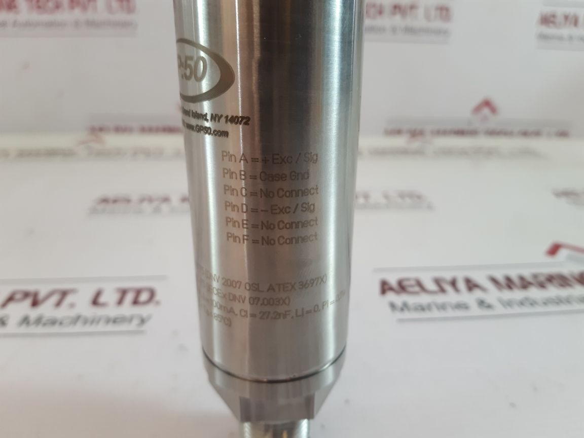 311Aibre2Cafn Gp: 50 Pressure Transducer 10-28 Vdc