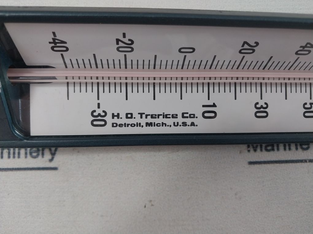 H.O. Trerice -40 To 110°F Thermometer