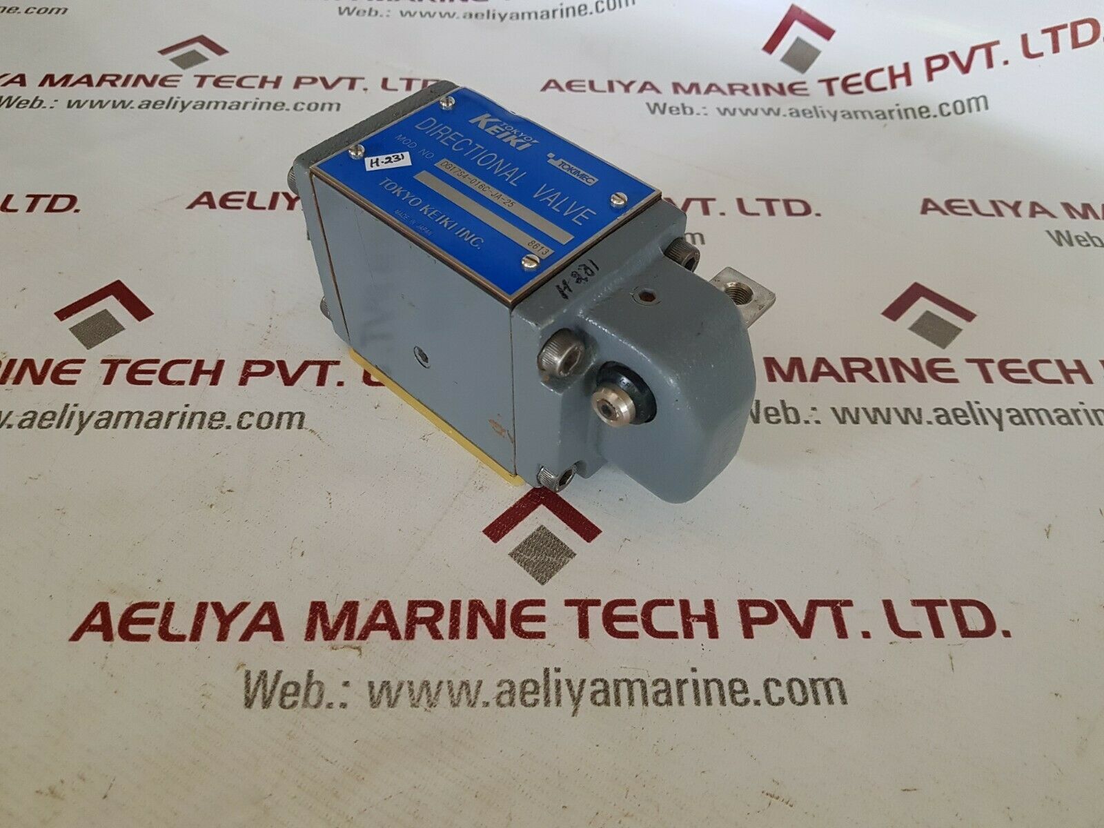 Tokyo keiki dg1 7s4-016c-ja-25 directional control valve