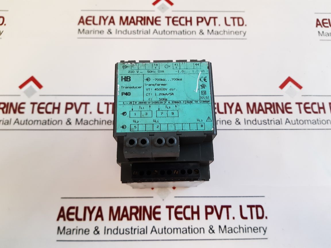H&B P40 Transducer