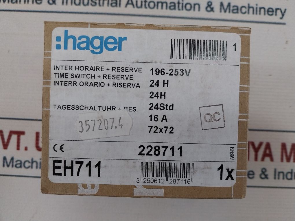 Hager Eh711 Time Switch
