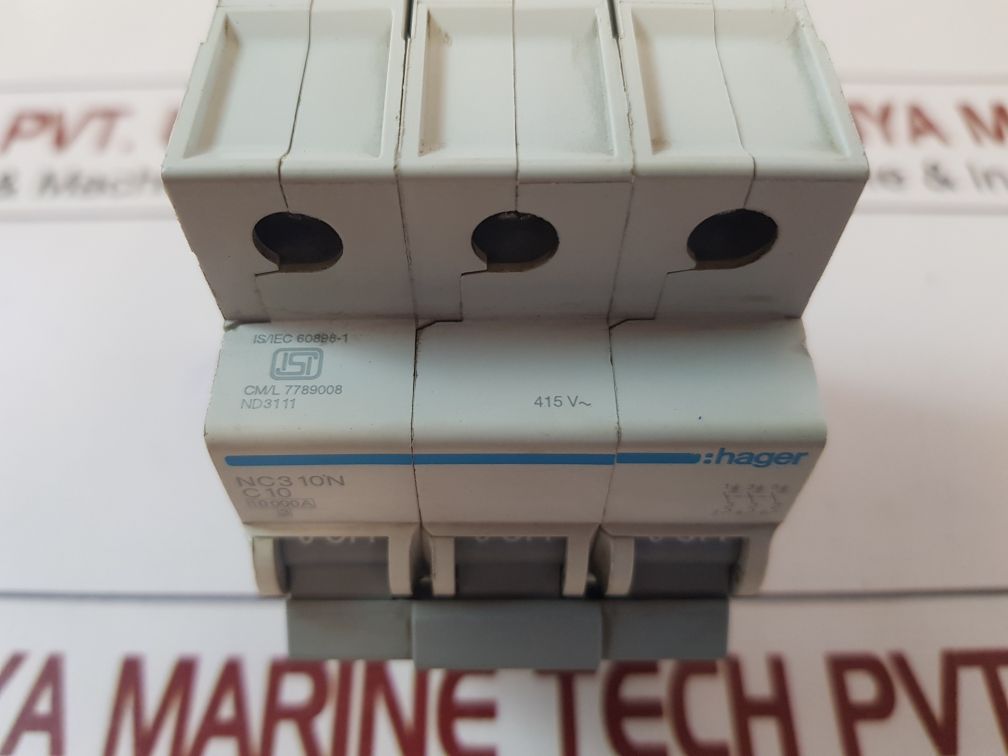 Hager Nc310N C10 Circuit Breaker
