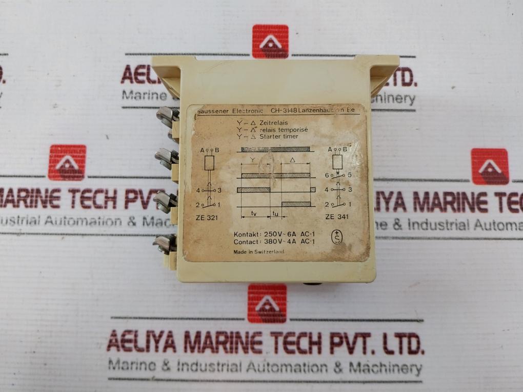Haussener Electronic Ze 321 Starter Timer 0.2-20S, 2.5A 220V