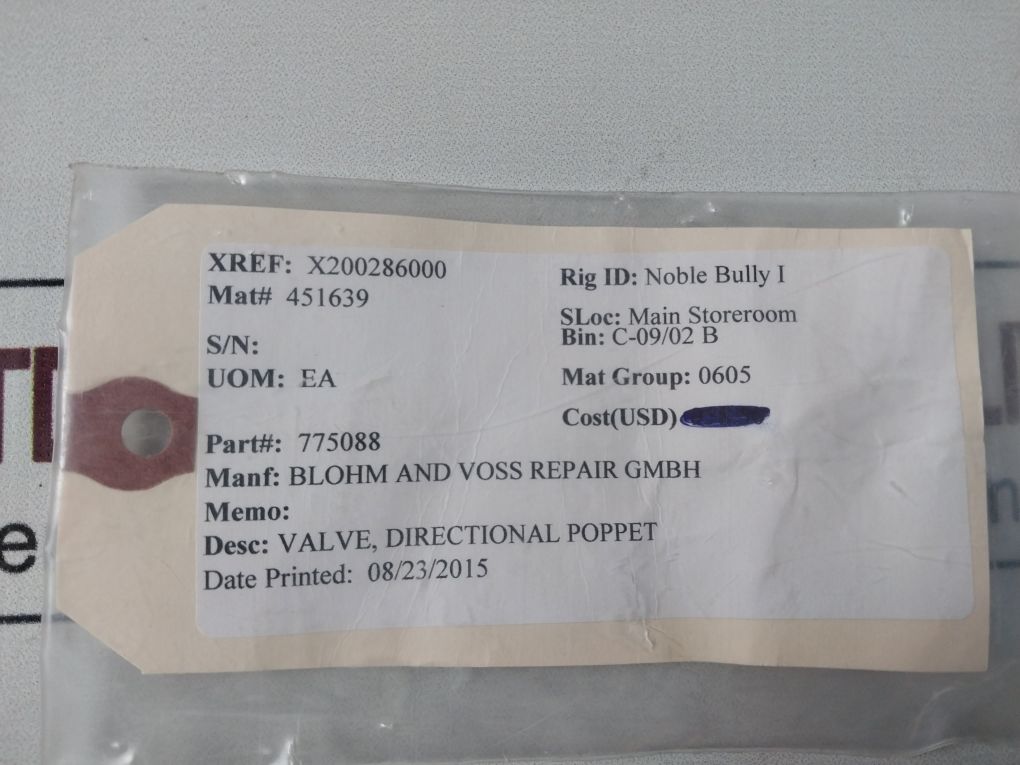 Hawe Kr 2-1 Roller Actuated Directional Poppet Valve