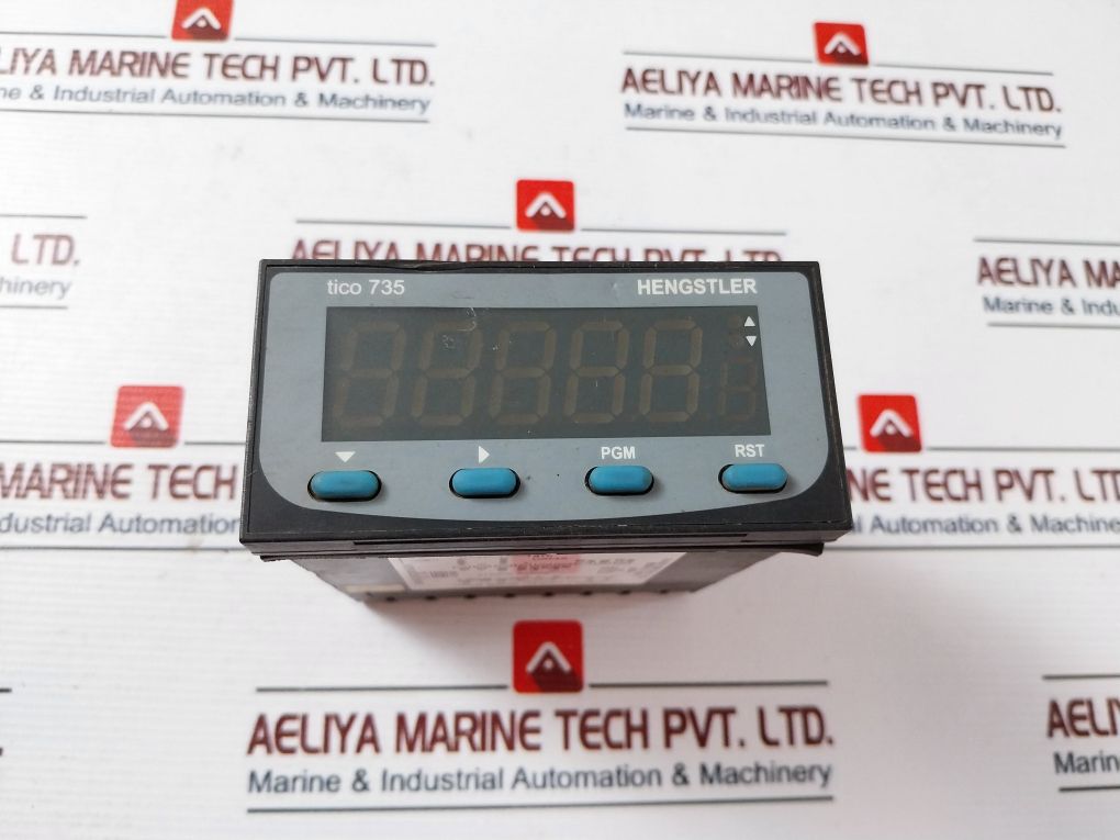 Hengstler Tico 735 Sum Counter Display Device 100-240Vac 5060Hz 7.5Va