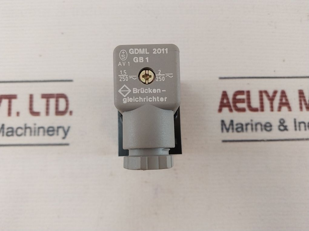 Hirschmann Gdml 2011 Solenoid Valve Connector