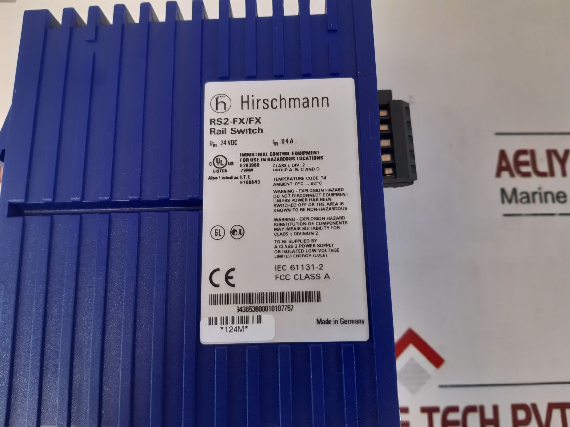 Hirschmann Rs2-fx/Fx Rail Switch