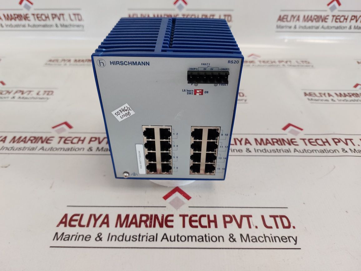 Hirschmann Rs20-1600T1T1Sdauhh Ethernet Rail Switch