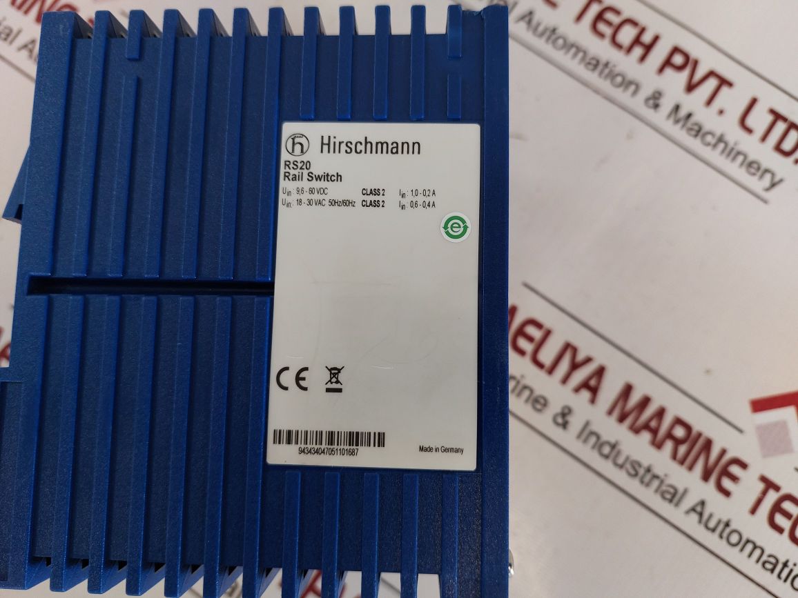 Hirschmann Rs20-1600T1T1Sdauhh Ethernet Rail Switch