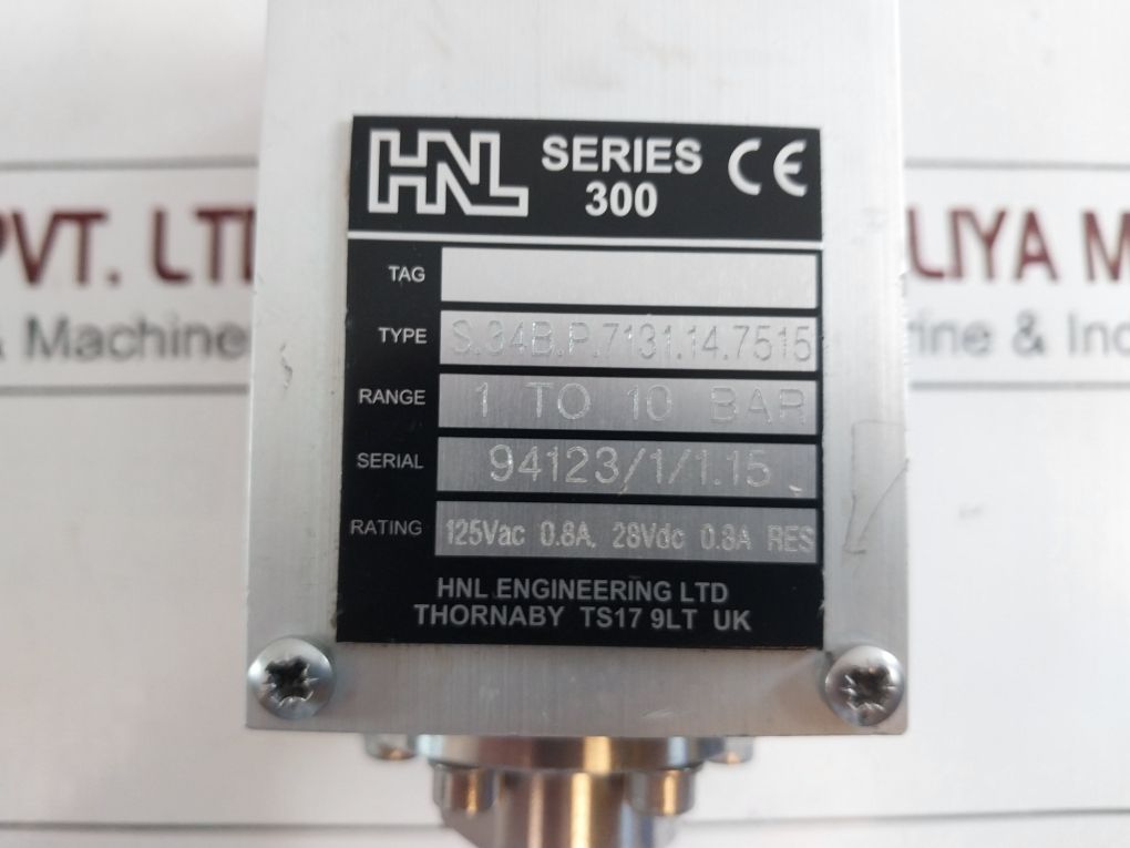 Hnl Series 300 Pressure Switch S.34B.P.7131.14.7515 Free Shipping By Express