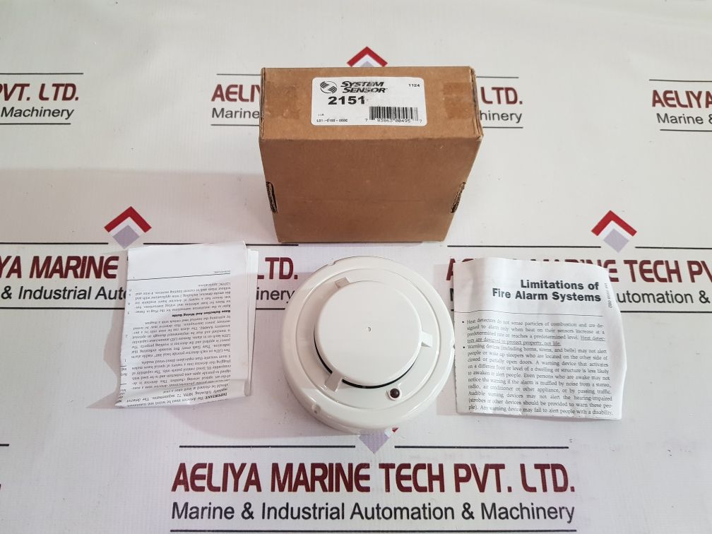 Honeywell 2351E Photo Smoke Detector New