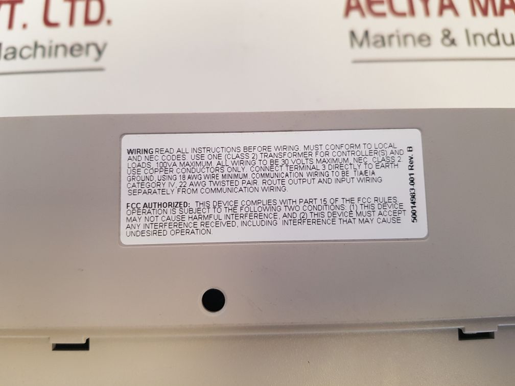 Honeywell Spyder Pul6438S 2 Controller 50014983-001